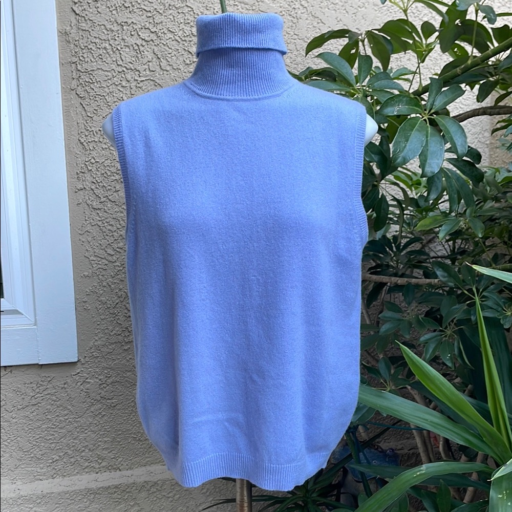 Kirkland Signature Purple Knit 2/PLY Cashmere Sweater